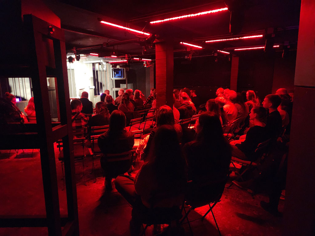 Publikum im Comedyclub